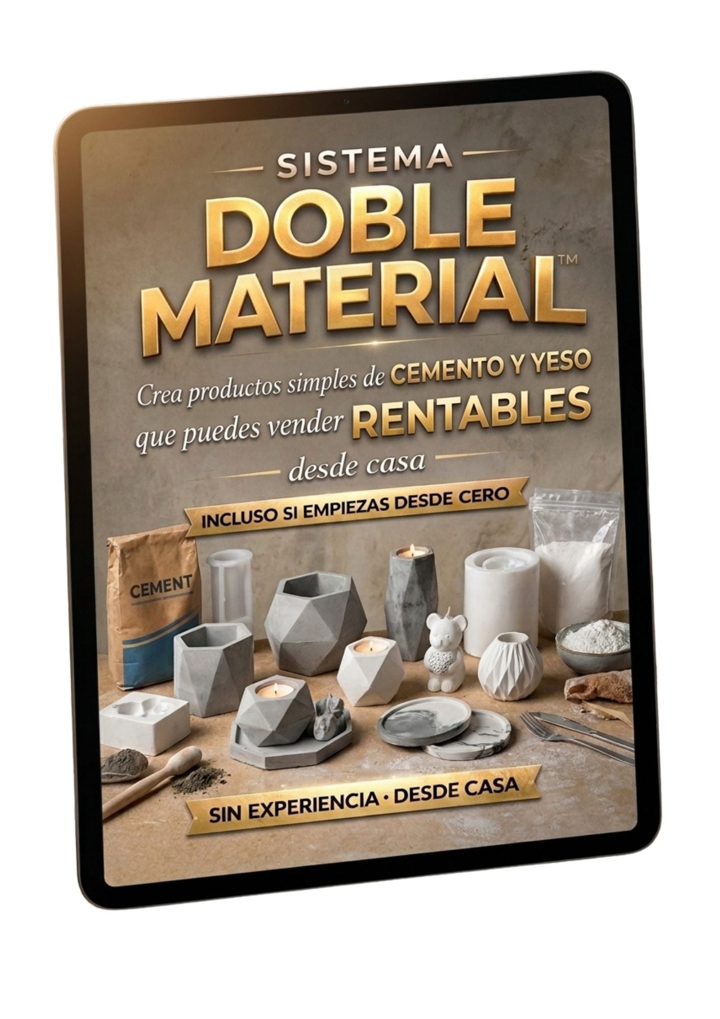 Creando en Cemento™ | Sistema Doble Material
